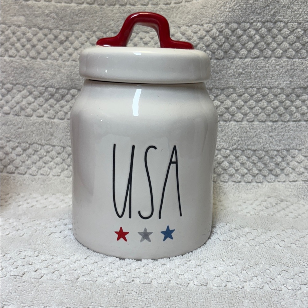 Rae Dunn USA Canister